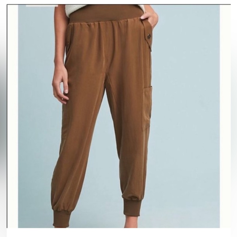 Anthropologie Brown Joggers